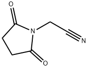 2-(2,5-二氧代吡咯烷-1-基)乙腈 结构式
