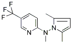 N2-(2,5-DIMETHYL-1H-PYRROL-1-YL)-N2-METHYL-5-(TRIFLUOROMETHYL)PYRIDIN-2-AMINE 结构式