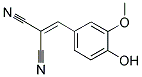 ((4-HYDROXY-3-METHOXYPHENYL)METHYLENE)METHANE-1,1-DICARBONITRILE 结构式