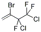 2-BROMO-3,4-DICHLORO-3,4,4-TRIFLUOROBUT-1-ENE 结构式