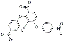 3-NITRO-2,6-DI(4-NITROPHENOXY)BENZONITRILE 结构式