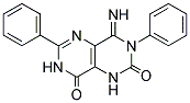 4-IMINO-3,6-DIPHENYL-1,3,7-TRIHYDRO-5,7-DIAZAQUINAZOLINE-2,8-DIONE 结构式