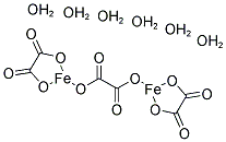 IRON(II) OXALATE HEXAHYDRATE 结构式