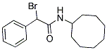 N1-CYCLOOCTYL-2-BROMO-2-PHENYLACETAMIDE 结构式