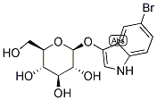 5-BROMO-3-INDOLYL BETA-D-GLUCOPYRANOSIDE 结构式