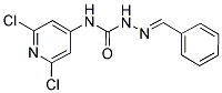 N1-(2,6-DICHLORO-4-PYRIDYL)-2-BENZYLIDENEHYDRAZINE-1-CARBOXAMIDE 结构式