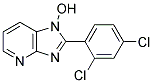 2-(2,4-DICHLOROPHENYL)-1H-IMIDAZO[4,5-B]PYRIDIN-1-OL 结构式