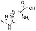 Histidine, L-[14C(U)]- 结构式