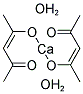 CALCIUM 2,4-PENTANEDIONATE, DIHYDRATE 结构式