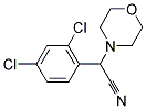 2-(2,4-DICHLOROPHENYL)-2-MORPHOLINOACETONITRILE 结构式