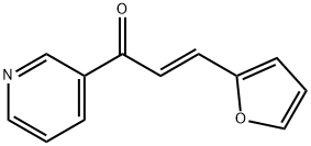 3-(2-FURYL)-1-(3-PYRIDINYL)-2-PROPEN-1-ONE 结构式