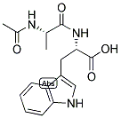 AC-ALA-TRP-OH 结构式