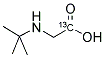 GLYCINE-N-T-BOC (1-13C) 结构式