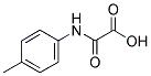 [(4-METHYLPHENYL)AMINO](OXO)ACETIC ACID 结构式