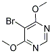 5-溴-4,6-二甲氧基嘧啶 结构式