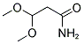 3,3-DIMETHOXYPROPANAMIDE 结构式