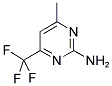 2-AMINO-4-METHYL-6-TRIFLUOROMETHYLPYRIMIDINE 结构式