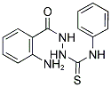 1-(2-AMINOBENZOYL)-4-PHENYL THIOSEMICARBAZIDE 结构式