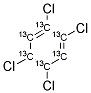 1,2,4,5-TETRACHLOROBENZENE (13C6) 结构式