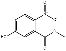 METHYL 5-HYDROXY-2-NITROBENZOATE 结构式