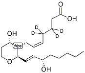 11-DEHYDRO THROMBOXANE B2-D4 结构式