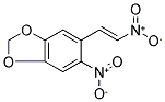 1-(3,4-(METHYLENEDIOXY)-6-NITROPHENYL)-2-NITROETHENE 结构式
