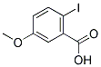 2-IODO-5-METHOXYBENZOIC ACID 结构式