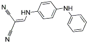 (((4-(PHENYLAMINO)PHENYL)AMINO)METHYLENE)METHANE-1,1-DICARBONITRILE 结构式