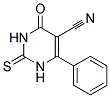 4-氧代-6-苯基-2-硫代-1,2,3,4-四氢-嘧啶-5-甲腈 结构式