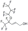 4,5,5,5-TETRAFLUORO-4-(HEPTAFLUORO-1-PROPOXY)-2-PENTEN-1-OL 结构式