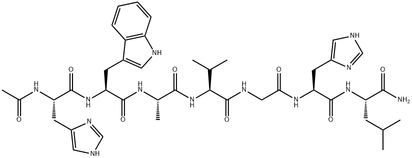 ACETYL-GRP (20-26) (HUMAN, PORCINE, CANINE) 结构式