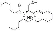 N-HEXANOYLSPHINGOSINE, [SPHINGOSINE 3-3H]- 结构式