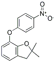 4-(2,2-DIMETHYL(3-OXAINDAN-4-YLOXY))-1-NITROBENZENE 结构式