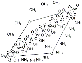 仲钨酸铵 结构式