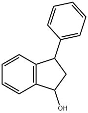 3-苯基-2,3-二氢-1H-茚-1-醇 结构式