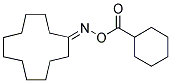 1-([(CYCLOHEXYLCARBONYL)OXY]IMINO)CYCLODODECANE 结构式