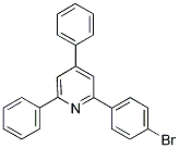2-(4-BROMOPHENYL)-4,6-DIPHENYLPYRIDINE 结构式