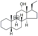 5-BETA-PREGNAN-12-ALPHA-OL 结构式