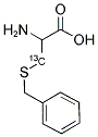 DL-CYSTEINE, S-BENZYL (3-13C) 结构式