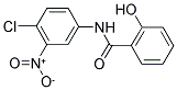 N1-(4-CHLORO-3-NITROPHENYL)-2-HYDROXYBENZAMIDE 结构式
