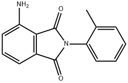 4-氨基-2-(邻甲苯基)异吲哚啉-1,3-二酮 结构式