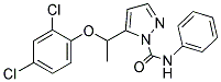 5-[1-(2,4-DICHLOROPHENOXY)ETHYL]-N-PHENYL-1H-PYRAZOLE-1-CARBOXAMIDE 结构式