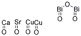 BISMUTH CALCIUM STRONTIUM COPPER OXIDE, (1-1-1-2) 结构式
