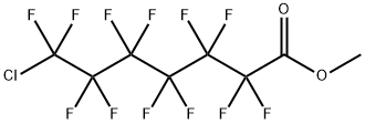 7-CHLORODODECAFLUOROHEPTANOIC ACID, METHYL ESTER 结构式
