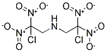 N1-(2-CHLORO-2,2-DINITROETHYL)-2-CHLORO-2,2-DINITROETHAN-1-AMINE 结构式