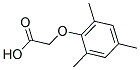 (2,4,6-TRIMETHYL-PHENOXY)-ACETIC ACID 结构式