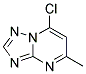 7-CHLORO-5-METHYL[1,2,4]TRIAZOLO[1,5-A]PYRIMIDINE 结构式