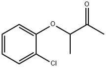 3-(2-CHLOROPHENOXY)-2-BUTANONE 结构式