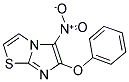 5-NITRO-6-PHENOXYIMIDAZO[2,1-B][1,3]THIAZOLE 结构式