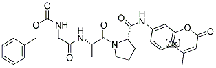 Z-GLY-ALA-PRO-AMC 结构式